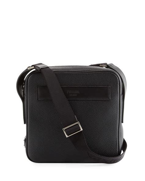 mens prada messenger bag leather|prada crossbody handbags.